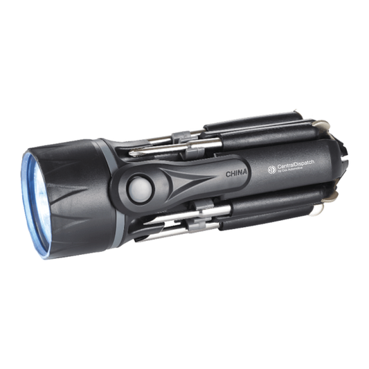 Central Dispatch Combination Screwdriver and Flashlight